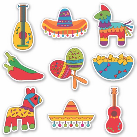 Fiesta Elements Sticker (Voorkant)