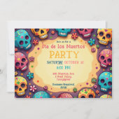 💀 Fiesta en el Cráneo Kaart (Voorkant)