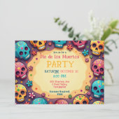 💀 Fiesta en el Cráneo Kaart (Staand voorkant)