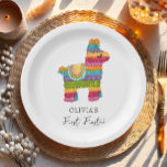 Fiesta en Fun Piñata Llama Meisje Eerste Verjaarda Papieren Bordje<br><div class="desc">★ Een Fiesta thema papier bord! Ontworpen om het collectie aan te passen. ★ Personaliseer dit ontwerp eenvoudig met uw gegevens via de knop "AANPASSEN"! ★ Als u het coördineren van OVEREENKOMENDE PUNTEN nodig hebt, te controleren gelieve ons passend collectie of winkel. Heeft u vragen over onze design of kunt...</div>