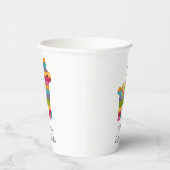 Fiesta en Fun Piñata Mexicaanse Llama Eerste Verja Papieren Bekers (Rechts)