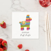 Fiesta en Fun Piñata Mexicaanse Llama Eerste Verja Servet (Insitu)