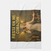 Fiesta en mi corazón - Geschirrtücher Theedoek (Verticaal)