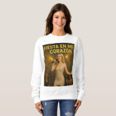 Fiesta en mi corazón - Sweatshirt Damen (Voorkant volledig)