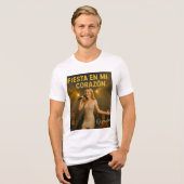 Fiesta en mi corazón - T-Shirt Herren (Voorkant volledig)