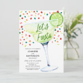 Fiesta Engagement Party Kaart (Staand voorkant)