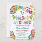 Fiesta Engagement Party Nodig Nacho Gemiddelde Par Kaart (Voorkant)