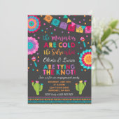 Fiesta Engagement Party nodigt Mexicaanse partij u Kaart (Staand voorkant)