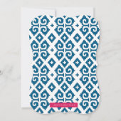 Fiesta Engagement Party Uitnodiging (Achterkant)