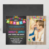 Fiesta Engagement Party Uitnodiging (Voorkant / Achterkant)