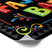 Fiesta FAJITA BAR Party Sign Print (Hoek)
