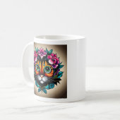 Fiesta Feline Koffiemok (Voorkant links)