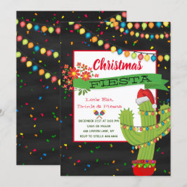 Fiesta Feliz navidad kerstparty Kaart