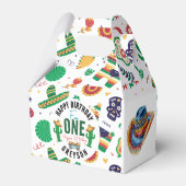 Fiesta First | 1e verjaardag Bedankdoosjes (Achterkant)