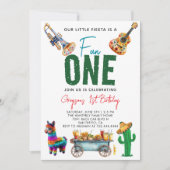 Fiesta First | 1e verjaardag Kaart (Voorkant)