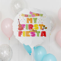 Fiesta First Birthday Party ballonmeisje