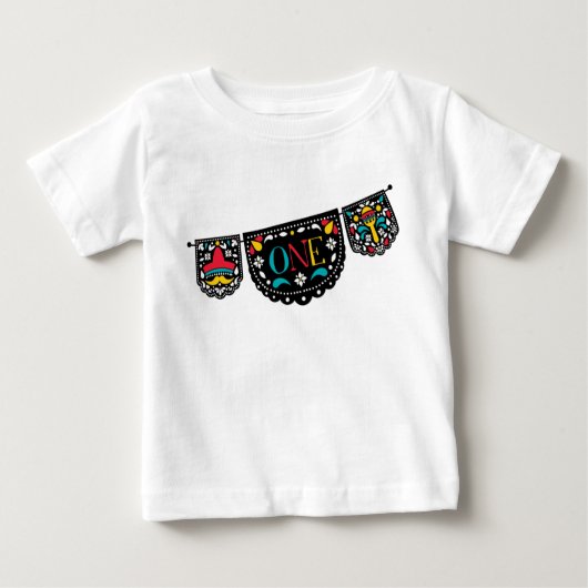 Fiesta First Birthday Shirt (Voorkant)