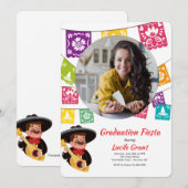 Fiesta Flags Fotouitnodiging Kaart (Voorkant / Achterkant)