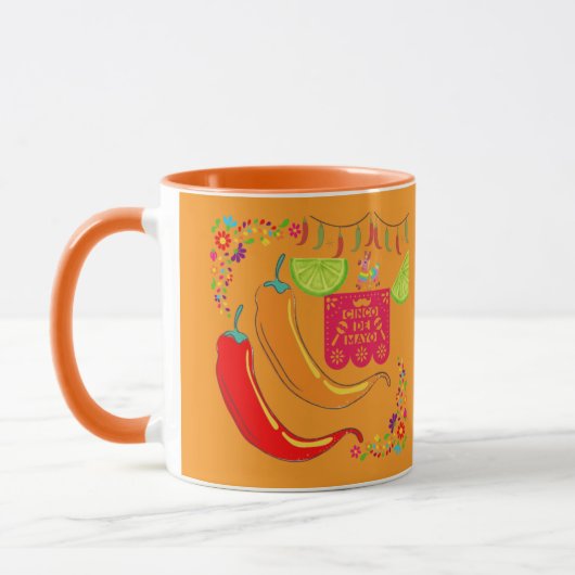 Fiesta Flame Spirit oranje Mok (Links)