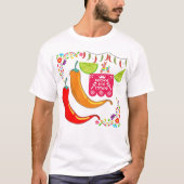 Fiesta Flame Spirit wit T-shirt (Voorkant)