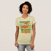 Fiesta Flamingo Cinco De Mayo T-shirt (Voorkant volledig)