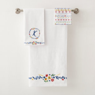Fiesta Floral Bad Handdoek