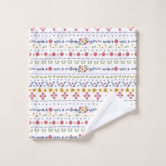 Fiesta Floral Bad Handdoek (Wasdoekje)