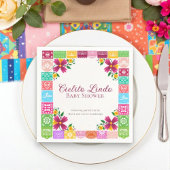 Fiesta Floral Cielito Lindo Baby Shower Napkins Servet