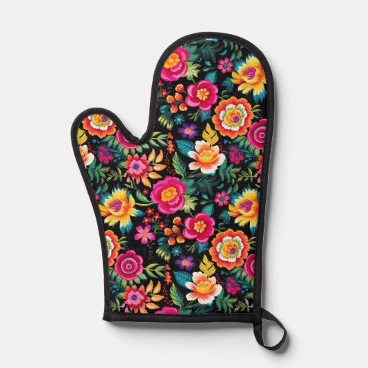 Fiesta Floral Extravaganza Ovenwant (Voorkant)