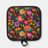 Fiesta Floral Extravaganza Pannenlap (Voorkant)