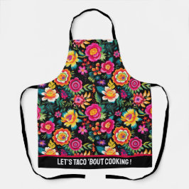  Fiesta Floral Extravaganza Schort