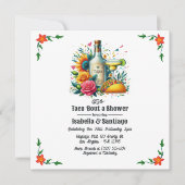 Fiesta Floral Let's Taco 'over de douche van een p Kaart (Voorkant)