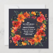 Fiesta Floral Let's Taco 'over de douche van een p Kaart (Voorkant)