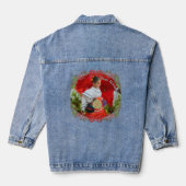 Fiesta Flower 2555 Denim Jacket (Achterkant)