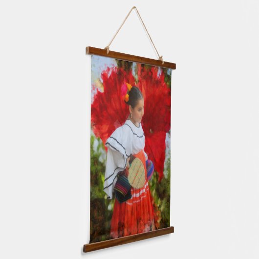 Fiesta Flower 2555 Hangend Wandkleed (Gebogen)
