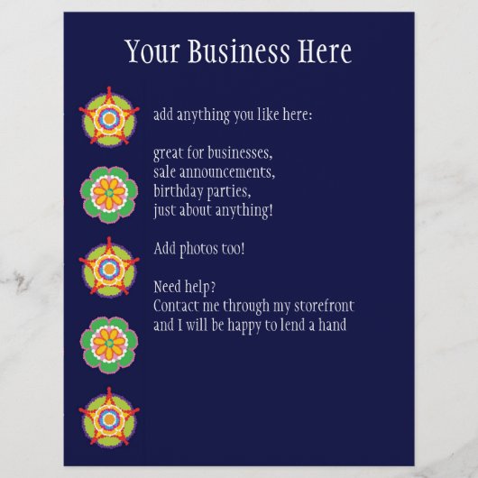 Fiesta Flyer (Voorkant)