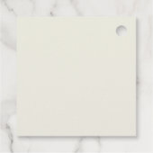 FIESTA Folkart Bloemen Custom Bedankjes Labels (Achterkant)