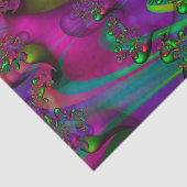 Fiesta Fractal Kleurrijke Vibrant Tissuepapier (Detail)