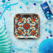 💀🌹Fiesta Frameware Dia de los MuertosFiesta Papieren Bordje (Feest)