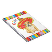 Fiesta Frenchie Notitieboek (Rechterzijde)