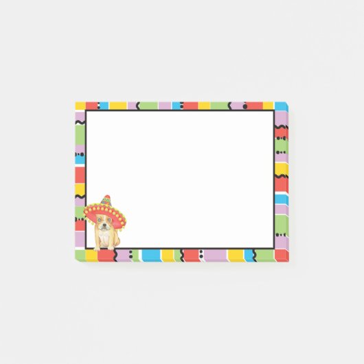 Fiesta Frenchie Post-it® Notes (Voorkant)