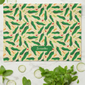 Fiesta Fun Green Chili Pattern Theedoek (Gevouwen)