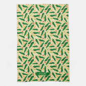 Fiesta Fun Green Chili Pattern Theedoek (Verticaal)