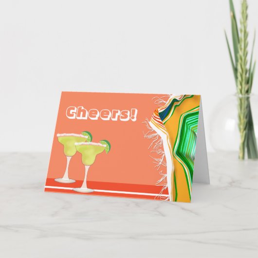 Fiesta Fun Party Kaart (Voorkant)