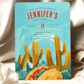 Fiesta Fun - 'Taco 'Over Een' Eerste Verjaardag Kaart