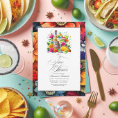 Fiesta Fun Tacos & Tequila Couple's Shower Kaart