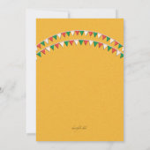 Fiesta Fun Uitnodiging (Achterkant)