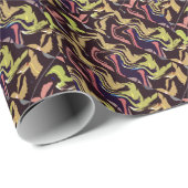 Fiesta (gedempte kleuren) cadeaupapier (Rol Hoek)