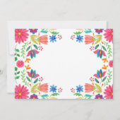 Fiesta Geen tijd om de verjaardag van een Mexicaan Kaart (Achterkant)