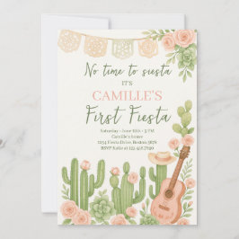 Fiesta geen tijd om een verjaardagsfeestje te vier kaart